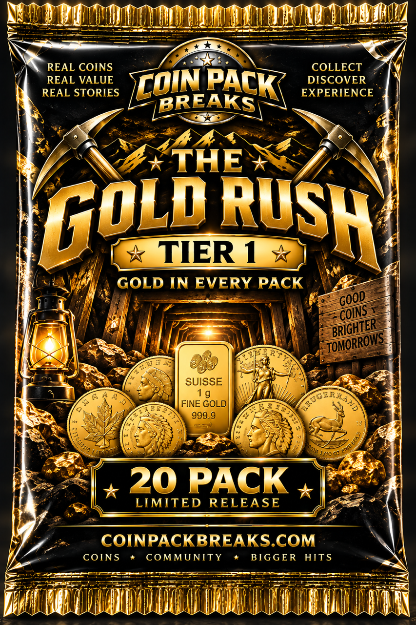 Gold Rush Tier 1 sealed 20-pack game